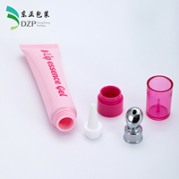 Tubes cosmétiques pour gloss à lèvres 19 mm en PE, vides, surface brillante, impression de logo personnalisée pour crème pour les yeux, fard à paupières, rouge à lèvres