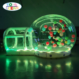 Usine personnalisée vente chaude style ballon bulle tente fête gonflable rebondissant bulle maison dôme transparent - Product Image 1