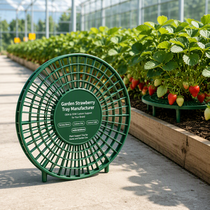 Bac de culture carré en plastique pour fraises, support de jardin surélevé, tapis de drainage pour jardinière de balcon - Product Image 6