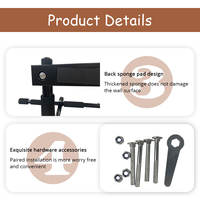 Offre Spéciale Portable multifonctionnel porte cadre barre de traction équipement de Fitness domestique Plegable porte barres de traction