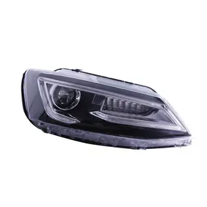 Suitable for the new Volkswagen Sagitar headlight assembly modification A5 style led daytime running light bifocal lens xenon la
