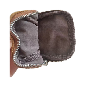 Thời trang phụ nữ màu nâu 'vải Túi du lịch xách tay Crossbody Túi Messenger với thư trang trí dây kéo đóng cửa - Product Image 4