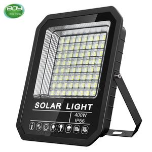 BOYI ip66 60w 100w 200w 300w 400w projecteur solaire led voie garten <span class=keywords><strong>icht</strong></span> projecteur extérieur étanche - Product Image 1