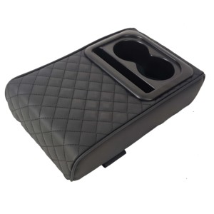 Multifunctional PVC Car Armrest Pad Easy Installation Universal Vehicle Armrest <b>Cushion</b> Popular Style - Product Image 2