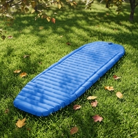 Matelas gonflable léger, imperméable, de haute qualité, en matériaux peu volumineux, à double verrouillage, stable et confortable pour dormir en extérieur