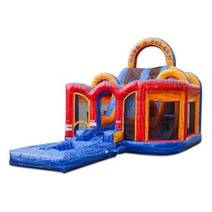 Combo <span class=keywords><strong>de</strong></span> carrera <span class=keywords><strong>de</strong></span> obstáculos <span class=keywords><strong>de</strong></span> tobogán <span class=keywords><strong>de</strong></span> agua inflable comercial con piscina <span class=keywords><strong>para</strong></span> <span class=keywords><strong>adultos</strong></span> - Product Image 4