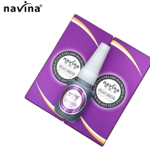 <span class=keywords><strong>Navina</strong></span> Black Lash Glue para extensiones-Hipoalergénico sin escozor 24 H Larga duración Fuerte Perfecto para <span class=keywords><strong>pestañas</strong></span> clásicas de volumen - Product Image 2
