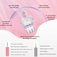 32g Hydra Tip Nine Pin Matrix, Marquages de graduation précis, Réglage précis, Chaque unité scellée individuellement, Stérilisé, Utilisation à domicile et en salon