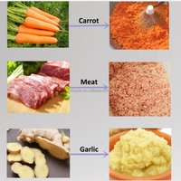 Equipo para Picar Carne en Estado Nuevo, Bajo Nivel de Ruido, Picadora y Mezcladora de Vegetales, Equipo de Producción de Salchichas de Gran Capacidad