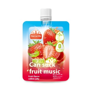 Venta al por mayor, 12 piezas divertidas, bebida de jugo de gelatina de verano para niños, 0 aperitivos saludables y gordos con embalaje de bolsa portátil para la escuela, viajes y fiestas - Product Image 5