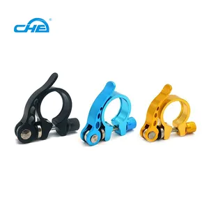 Anti Pencurian Aluminium Paduan Biru 30.0 30.6 34 Mm 37 Mm Sepeda Rilis Cepat Posting Kursi Penjepit Seatpost Clamp