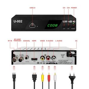 Fabrik OEM ODM DVB-T2 Set-Top-Box H.265 <span class=keywords><strong>HEVC</strong></span> Digitaler Terrestrischer TV-Empfänger DVB-T2 Fernbedienung - Product Image 3
