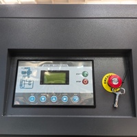 Compresseur à vis à aimant permanent à fréquence variable haute efficacité pour la production en usine