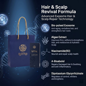 Suero Revitalizante Capilar con Exosomas Bioactivos para el Cuidado Profesional del Cabello, Recuperación del Cuero Cabelludo y Uso en Spa - Product Image 3