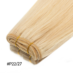 Extensions de cheveux en mèches doubles tirées à la machine, qualité Remy, lisses et douces, grade 12A, pour la beauté, Qingdao <span class=keywords><strong>Haohao</strong></span> Hair Wholesale - Product Image 5