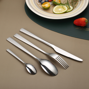 ชุดช้อนส้อมมีดสแตนเลส 304 รุ่นใหม่ สำหรับโรงแรมและร้านอาหาร - Product Image 5