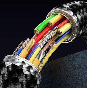 Cable <span class=keywords><strong>de</strong></span> Datos Tipo C <span class=keywords><strong>de</strong></span> Carga Súper Rápida, 8 Líneas para Europa, Polonia, Alemania, <span class=keywords><strong>Cline</strong></span> - Product Image 6