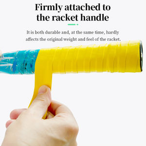 Overgrip Adherente de PU para Raqueta de Pádel, Tenis de Playa y Bádminton, Varios Colores Disponibles - Negro - Product Image 4