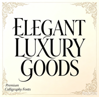 Ensemble de polices de calligraphie élégantes de qualité supérieure, alphabet complet de A à Z, pour invitations de mariage, logo, branding, artisanat, projets de bricolage