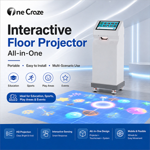 AR Sport System Mobile All in One Interactive Floor <b>Projection</b> Game Touch <b>Screen</b> Portable Machine 2.0 with 50 Plus Games - Product Image 3