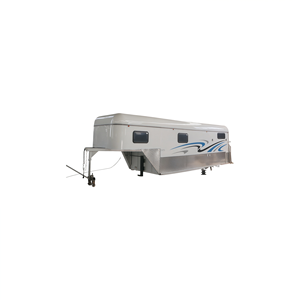 Remorque pour chevaux à col de cygne incliné en aluminium extrudé - Product Image 1