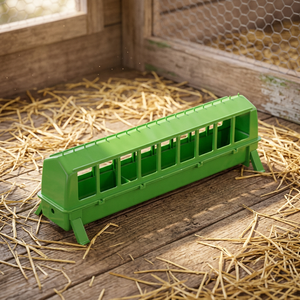 Comederos y Bebederos de Plástico para Aves de Corral Crown 218-M Verdes, No Automáticos, para Palomas, Uso en Interiores y Exteriores - Product Image 3