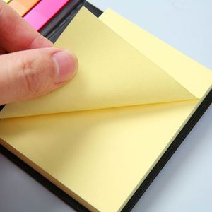 Colorful Notes Set Ins Style Reusable <b>Memo</b> <b>Pads</b> With Multiple Sizes, Custom Logo Sticky Notepads for Office, School Gifts - Product Image 3