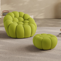 Roche Bobois bulle canapé tissu velours canapés de luxe salon canapés pour la maison luxe moderne Simple incurvé canapé