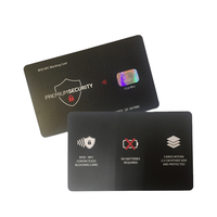 NFC RFID Mini-Tag Visitenkarte Kontaktkarte Luxus Smart Tarjetero Transparent Individuell Bedruckt PVC 902-928MHz F08 Chip Zugang