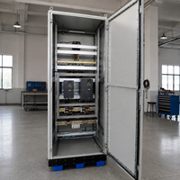 Caja de Distribución Eléctrica Personalizada para Controles Industriales con Interruptor Siemens para Mezcladoras Multimotor