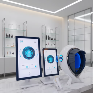 AI Face & Eyes Skin Diagnostics Analyzer CE Certified HD Camera Facial Tester Online Training Supports EU/US/JP/ZA <b>Plugs</b> Wi-Fi - Product Image 1