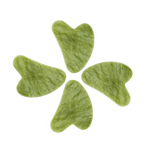 Superventas Natural Xiuyan Jade Guasha herramienta raspado herramienta de masaje Xiuyan Jade Gua Sha herramienta Facial para estiramiento facial - Product Image 1