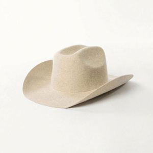 Chapeau Bowler en Feutre Cowboy Jazz Unisexe à Large Bord, Style Vintage Décontracté, pour l'Extérieur, Quatre Saisons, en Laine Feutrée, Vente en Gros - Product Image 2