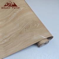 Papier peint texturé en bois 3D Wayon, autocollant et imperméable, pour la rénovation des meubles du salon