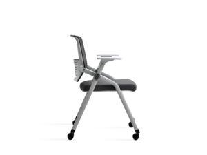 Chaises de formation modernes en maille pour bureau, salle de réunion, pliantes, avec dossier, empilables, pour salles de conférence - Product Image 3