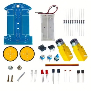 ชุดรถเข็นติดตามอัจฉริยะ D2-1 รถเข็นตรวจสายไฟ รถเข็นค้นหาสายไฟ ชิ้นส่วนอิเล็กทรอนิกส์ DIY - Product Image 3