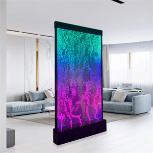 Water Bubble Wall With Changeable Colors Led Light indoor fountain water feature wall bubble water <b>panel</b> - Product Image 3