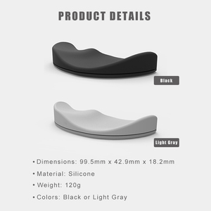 Ergonomic chuột cổ tay phần còn lại Pad ống cổ tay hỗ trợ và giảm đau mịn lướt cho văn phòng, máy tính, máy tính xách tay chuột Pad - Product Image 6