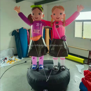 Modelo de muñeca de niña <span class=keywords><strong>inflable</strong></span> Popular personalizado en juego de calamar <span class=keywords><strong>inflable</strong></span> muñecas de dibujos animados <span class=keywords><strong>para</strong></span> decoración publicitaria - Product Image 4