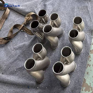 ท่อไอเสียแบบ Universal Cast Exhaust Merge Z Pipe ขนาด 76 มม. 63 มม. ผลิตจากสแตนเลส T304 สำหรับรถซูเปอร์คาร์ อะไหล่ท่อไอเสียเพิ่มสมรรถนะ - Product Image 4