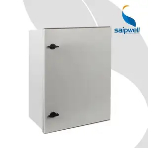 SAIP/SAIPWELL 600*400*230mm alta calidad IP66 caja de poliéster impermeable eléctrica/caja de fibra de vidrio