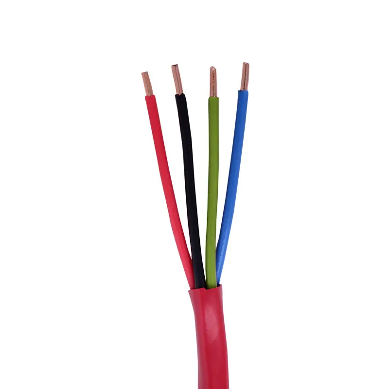 2 4 6core 10 12 14 16 22awg solid bc red pvc 0.3 0.4 0.5 0.6 0.7mm fire alarm cable for security fire system