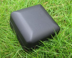 Estuche de Joyería de Plástico Negro de Lujo, Lacado, para Anillos y Colgantes, con Caja de Luz LED, para Bodas - Product Image 5