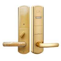 Cerraduras Inteligentes para Puertas con Panel Metálico RFID Temic T5557, Anti-Robo, Duraderas y de Alta Calidad, para Control de Acceso con Tarjeta de Hotel