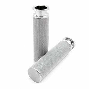Élément filtrant en acier inoxydable 316L sinterisé, résistant aux hautes températures, maille métallique durable pour systèmes de fluides industriels - Product Image 3