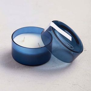Bougie parfumée Maison Berger Voyager, pot en verre bleu profond - Product Image 5