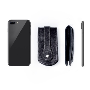 Boshiho Custom logo <b>Key</b> Pouch Keyring Best Quality Keychain <b>Key</b> Holder <b>Leather</b> Travel Car for <b>Key</b> Holder - Product Image 1