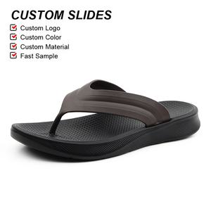 Tongs OLICOM avec logo personnalisé, semelle antidérapante en EVA, dessus respirant, légères et confortables pour l'intérieur/l'extérieur - Product Image 1