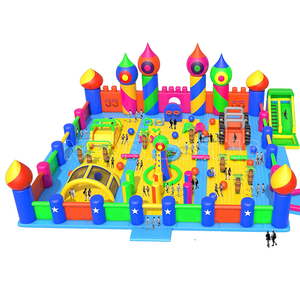Nuevo Circuito de Obstáculos Inflable de PVC de Alta Calidad para Parques de Trampolín al Aire Libre, Uso para Adultos y Niños, 50-200, para Exteriores - Product Image 3