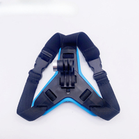 YEAH casque de moto tête mentonnière Mout pour Gopro Hero 13 12 11 10 9 8 DJI Osmo Action, AKASO, SJCAM